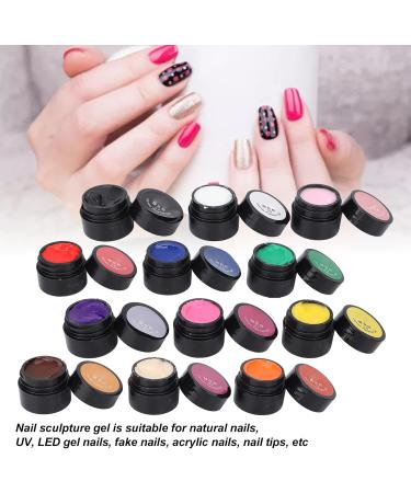 Sculpting Gel For Nail Art Nail Sculpting Gel Painting Gel 4D Nail Sculpture Gel Nail Carved Polish Gel Sculpture Painting Nail Gel Sculpture Gel Nail Decoration Manicure Charms - Buy Online on GoSupps.com