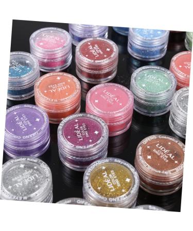 FOMIYES Eyeshadow Pigments 60 pcs Cosmetic Pigments Party Dust Shadow Pearl Glitter Loose Powder Makeup Shimmer Eyeshadow - Buy Online on GoSupps.com
