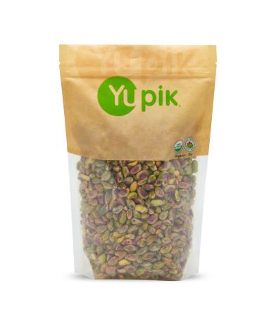 Yupik Organic Raw Pistachios No Shells 1 kg Gluten-Free Non-GMO Kosher Vegan Kernels Unsalted Crunchy Shelled Nuts Source of Fiber & Protein Healthy Snacks Ideal for Baking & Cooking 1 kg (Pack of 1)