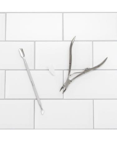 Onyx Professional Ingrown Toenail Kit - Durable Stainless Steel Toenail Clippers & Cuticle Pusher | Easy At-Home Pedicure Tools for Ingrown Toenail Removal - Buy Online on GoSupps.com