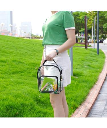 Clear Crossbody Stadium Approved Tote Bag for Concerts & Sports Events - Buy Online on GoSupps.com