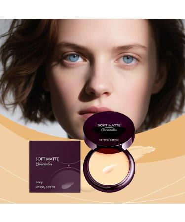 Opaque concealer corrective cream matte effect oil control facial treatment 10g lightweight waterproof long-lasting for home morning parties and everyday use. - Buy Online on GoSupps.com