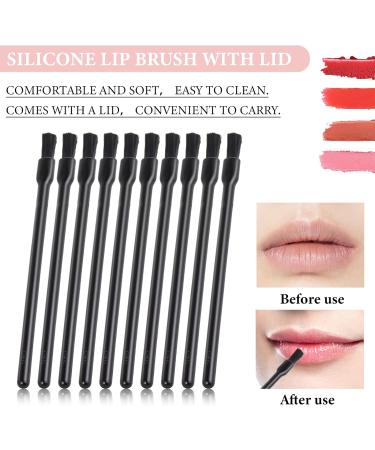 50 Pcs Disposable Lip Brushes Nail Polish Applicators Makeup Cosmetic Tools - Buy Online on GoSupps.com