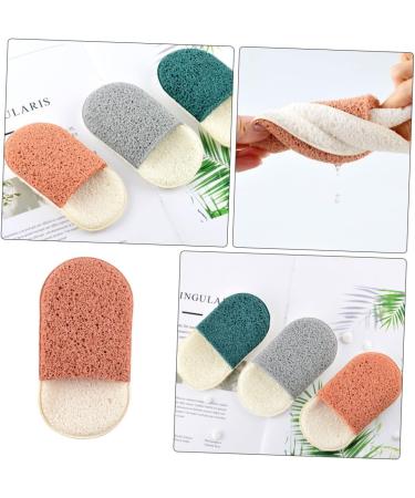 DOITOOL Sponge Facial Puff Scrub Body Sponge Makeup Tools Compressed Facial Sponge Gloves for Cleaning Sponge Skin Glove Pad Face Cleansing Puff Facial Tools Cosmetics Man Make up - Buy Online on GoSupps.com