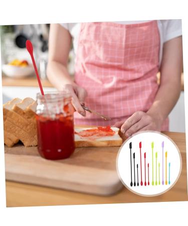 Merryhapy 12-Piece Silicone Scraper Set for Cosmetics & Kitchen | Versatile Makeup Spatula & Bottle Scraper - Buy Online on GoSupps.com