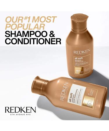 Redken All Soft Conditioner - Intense Softness for Dry/Brittle Hair - With Argan Oil - 10.1 Fl Oz - Buy Online on GoSupps.com