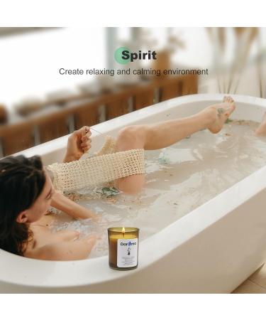 Daroma Scented Jar Candle - 100% Natural Soy Wax & Essential Oil | Long Burning Aromatherapy Candle for Relaxation | Perfect Gift for Bath Yoga Birthdays & Christmas - Lime Basil & Mandarin - Buy Online on GoSupps.com