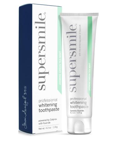 Supersmile Professional Whitening Toothpaste Jasmine Green Tea Mint 4.2 oz (119 g)