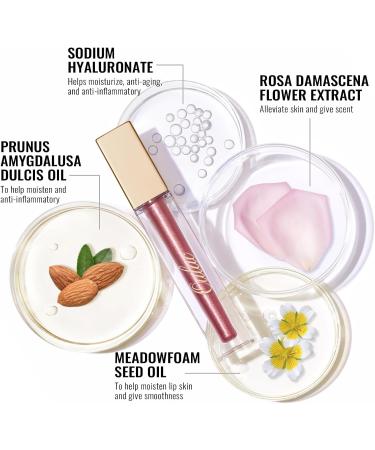  oulac Oulac 2 in 1 Metallic Glitter Lipstick 2 in 1 Lipstick and Eyeshadow 8 Hour Lasting Lightweight Highly Pigmented Water Resistant - Buy Online on GoSupps.com