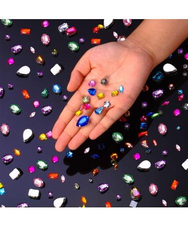 320 PC Sew on Rhinestone Crystals Set - DIY Crafts & Clothing Decor - Buy Online on GoSupps.com