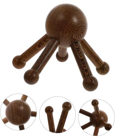Ultechnovo 5 STK Hand Massager - Creative Wooden Head Claws Massage Device for Ultimate Relaxation | International Shipping Available - Buy Online on GoSupps.com