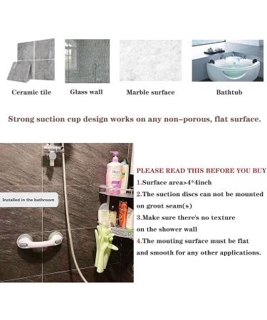 PMELCXD Shower Handle - 2PCS Premium Sturdy and Durable Grab Bars for Enhanced Bathroom Safety and Stability for Seniors and Individuals with Disabilities - Buy Online on GoSupps.com