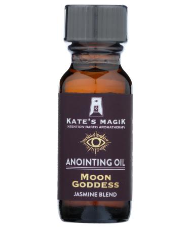 Moon Goddess Anointing Oil 100% Pure Essential Oil Jasmine Blend Uplifiting and Yet Calming and Sensual for Heart and Sacral Chakras