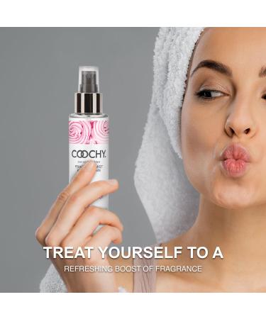 Coochy Fragrance Mist Body Spray - Organic Boost of Scent for Skin & Hair - Infused w/Vanilla Butter Cream & Lilac - Frosted Cake 4floz/118ml - Buy Online on GoSupps.com