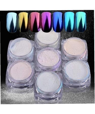 1pc Nail Powder Mirror Effect Powder Holographic Nail Powder Pearl Nail Pigment Nail Art Powder(1g Wine Red) - Buy Online on GoSupps.com