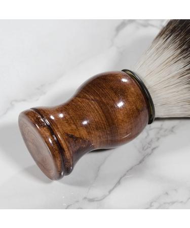 Viodmss 2X Men Shaving Brush Shave Wooden Handle Beard Cleaning Appliance Pro Salon Tool Brush - Buy Online on GoSupps.com