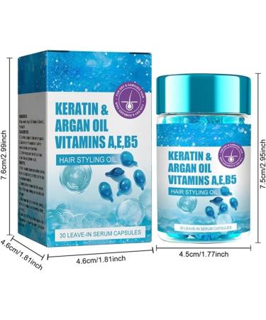 VZFIT Keratin Argan Oil Vitamin Hair Styling Oil Keratin Anti-Frizz Hair Styling Oil Leave-In Hair Oil for Frizzy Dry Damaged Hair - Buy Online on GoSupps.com