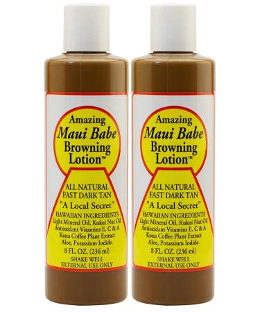 Maui Babe Browning Lotion Tanning Salon Formula (Quantity of 2)