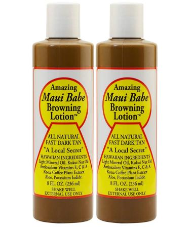 Maui Babe Browning Lotion Tanning Salon Formula (Quantity of 2)
