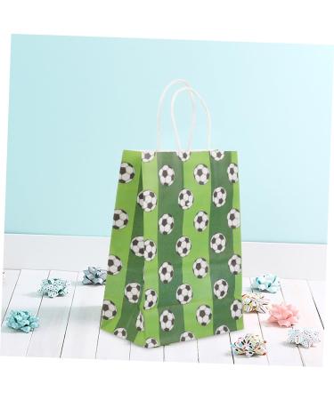 RUNROTOO 10pcs Gift Bags Paper Present Bags Sports Theme Party Decorations Sports Party Decorations Sports Birthday Party Decorations Sports Party Favors 120g Kraft Paper Football Food - Buy Online on GoSupps.com