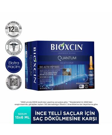Buy Bioxcin Quantum Bio-Activ Serum 15 x 6 ml | Effective Anti Hair Loss Treatment | International Shipping Available - Buy Online on GoSupps.com
