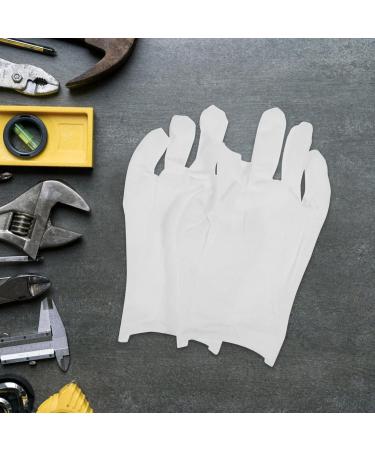 FOMIYES Moisturizing Overnight Gloves 12 Pairs Work Cotton Gloves Cosmetic Hand Spa Gloves Jewelry Inspection Gloves Coin Gloves for Dry Hands White - Buy Online on GoSupps.com