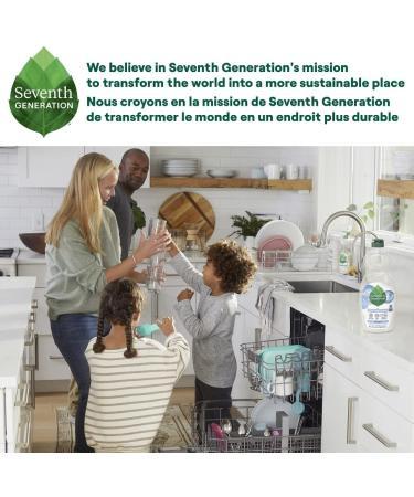 Seventh Generation Free & Clear Dish Liquid Soap 25 Oz - Pack of 6 - Buy Online on GoSupps.com
