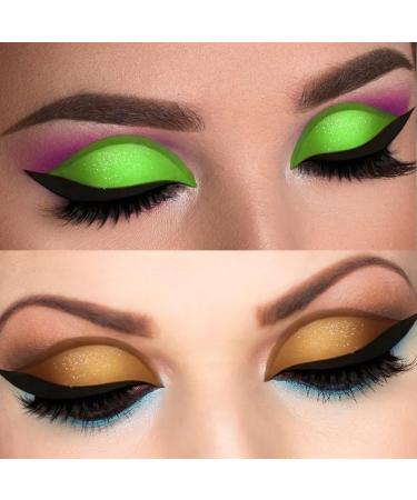 Autocollants pour cils fard paupi res nouveaut 2025 autocollants de maquillage 3 en 1 r utilisables et adapt s aux f tes et aux soir es. Vert - Buy Online on GoSupps.com
