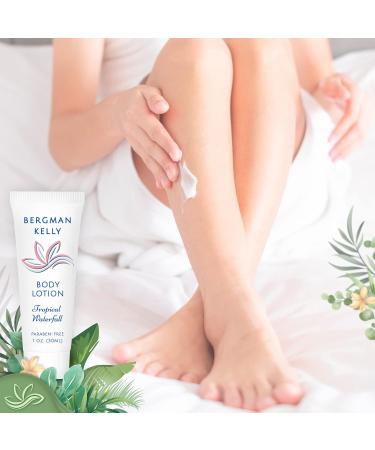 BERGMAN KELLY Travel Size Lotion 1 fl oz 100 PK Tropical Waterfall | Invigorating Body Lotion for Guests | Small Size Hotel Toiletries Bulk Pack - Buy Online on GoSupps.com