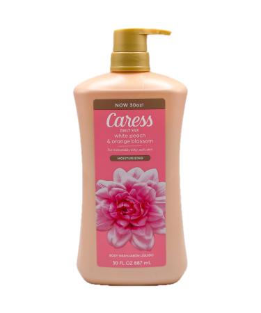Moisturizing White Peach And Orange Blossom Body Wash For Noticeably Silky Soft Skin 30 FL OZ