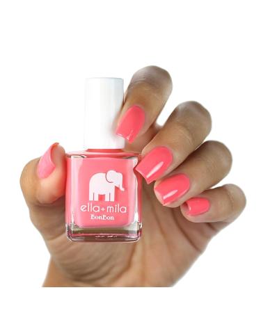 ella+mila Sweet Tooth Nail Polish - BonBon Collection - Long-Lasting & Chip Resistant (0.45 fl oz) - Buy Online on GoSupps.com