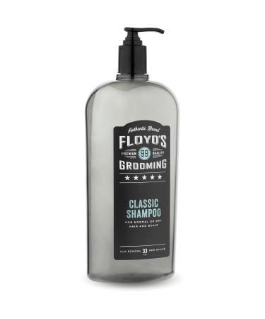 Floyd's 99 Classic Shampoo - All Hair Types - Moisturizing - 33 oz. 33 Fl Oz (Pack of 1)