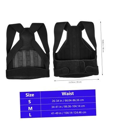 Buy Belt Back Brace Support - Posture Corrector & Back Straightener | Breathable Neoprene Design for Comfort | International Shipping Available - Buy Online on GoSupps.com