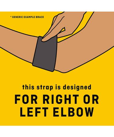FUTURO Adjustable Custom Pressure Elbow Strap - Targeted Support for Elbow Pain - Buy Online on GoSupps.com