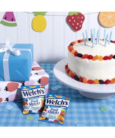 Welch's Fruit Snacks Mixed Fruit 0.9 oz Individual Single Serve Bags (Pack of 40) | Gluten-Free Bulk Pack of Mixed Fruit Snacks - 40 Count - Buy Online on GoSupps.com