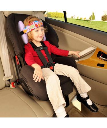 Silence Shopping 2 Pcs Baby Car Seat Neck Relief Head Support - Pink - Buy Online on GoSupps.com