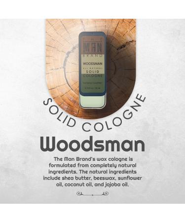 Woodsman Solid Cologne - Natural wax cologne - Redefined men's fragrances Travel Size Cologne for men - natural mens cologne - Woodsmen solid cologne men fragrance (3/4 Ounce (Pack of 1) Woodsman) - Buy Online on GoSupps.com
