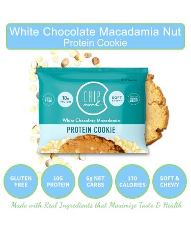 ChipMonk Baking High Protein Cookies Variety Pack - Low Carb & Gluten-Free Snack - Buy Online on GoSupps.com