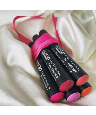 Glam Up Paris - Feutre Rouge L vres - Sans Transfert - Effet Tatouage Naturel - Ultra-Longue Dur e - N 7 - Blossom "rouge N 7 Blossom" - Buy Online on GoSupps.com