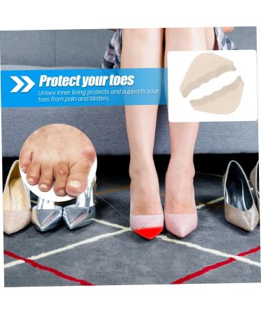 Buy Hemoton 12 Pairs Half Size Padded Toe Plug Shoe Head Pads - Thicken Insoles for High Heels & Boots | Anti-Slip Inserts for Men & Women - International Shipping Available - Buy Online on GoSupps.com