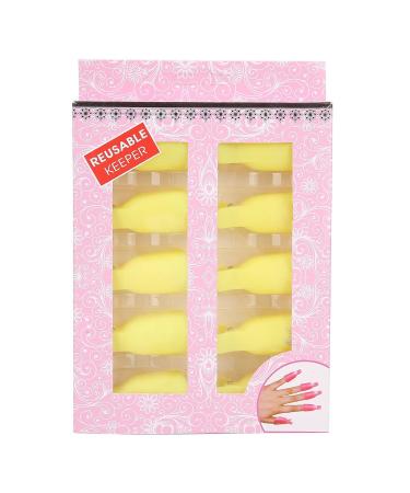 10 Pieces Plastic Gel Nail Polish Remover Clips | Nail Art Soak Off Caps for UV Gel Removal - Studio Quality Tools - Buy Online on GoSupps.com