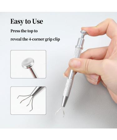 BQAN Nail Sponges for Ombre - 100Pcs White Nail Art Sponges with Gripper Pen for Perfect Manicure - Buy Online on GoSupps.com