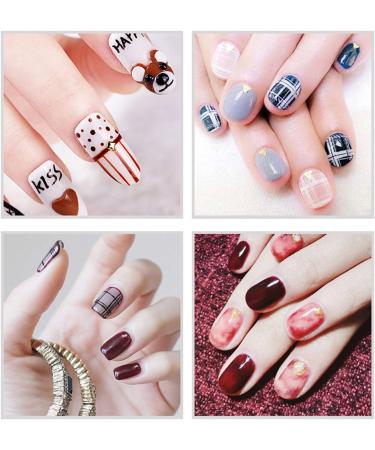 3Pcs Nail Art Liner Brushes - Fine Design UV Gel Polish Painting Striper Brushes - Pink - Buy Online on GoSupps.com