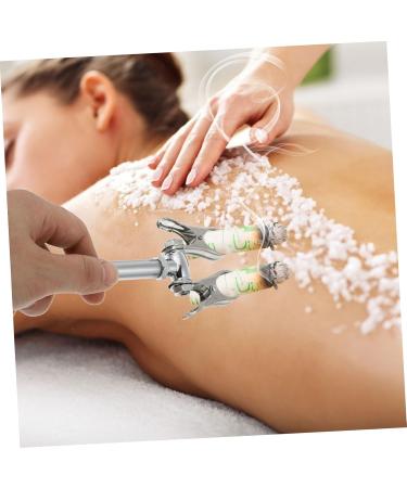 FOMIYES Moxibustion Clip Set for Neck Pain Relief | Moxa Massage Tools | Beauty and Skin Care - 16x6.5cm Silver - Buy Online on GoSupps.com