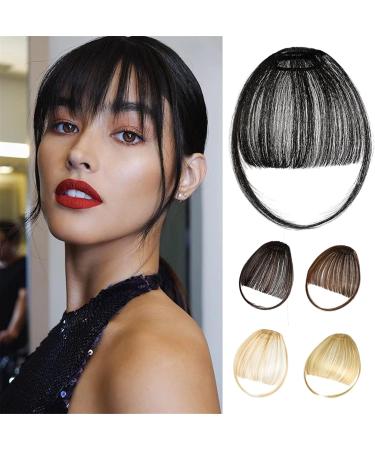 Bangs Hair Clip Synthetic Air Bangs Curved Bangs Heat Resistant Hairpieces Hair Women Fake Fringe Natural Bangs Hair Clips for Extensions Bangs Clip in Hair (Color : F447 88A) - Buy Online on GoSupps.com