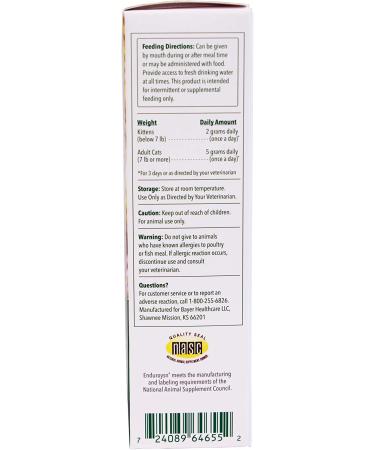 Endurosyn Probiotic Oral Gel for Cats 15gm - Digestive Health Supplement - Buy Online on GoSupps.com