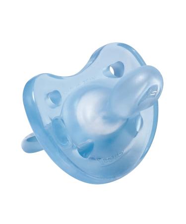 Chicco Gommotto Physio Soft Blu Silicone - 0-6 Months 1 Piece | Premium International Shipping - Buy Online on GoSupps.com