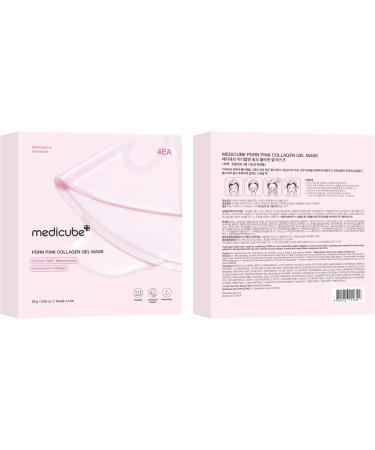 medicube Salmon DNA PDRN pink collagen Jelly gel mask | Overnight Face Mask for Glass Glow Skin- Elasticity Hydrating Firming and Moisturizing | Korean Skincare PDRN pink collagen 28g 4ea Pink PDRN - Buy Online on GoSupps.com