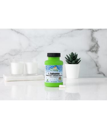 Daily Manufacturing L-Salivarius (Probiotic) 120 Delayed-Release Capsules - Buy Online on GoSupps.com