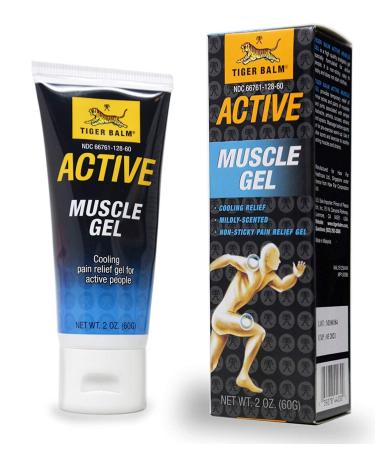 Original TIGER BALM Active Muscle Gel  ACTIVE  Non-Greasy Muscular Pain Relief Cream 60g - Buy Online on GoSupps.com